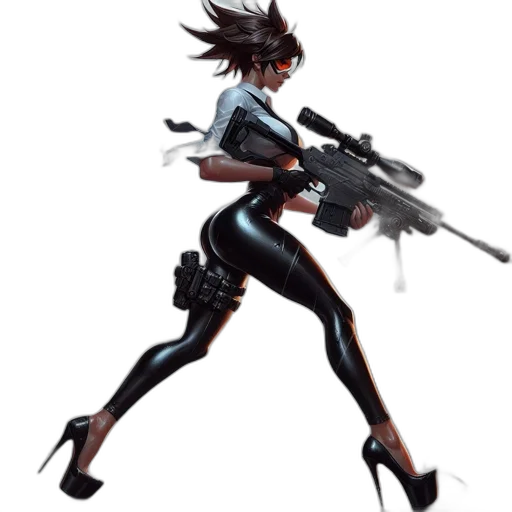weapon, staff, concept art, cyberpunk transparent PNG cut-out