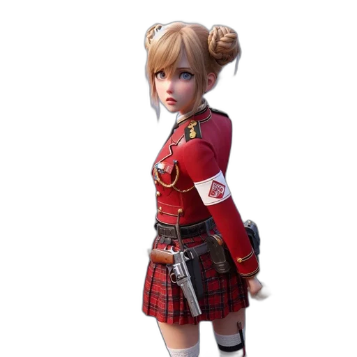 staff, weapon, jacket, dress transparent PNG cut-out