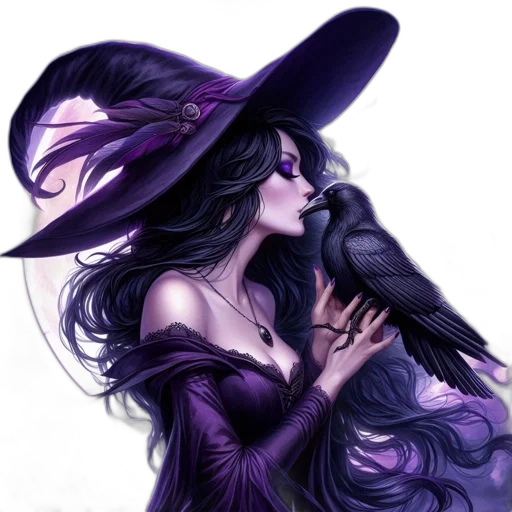 dress, hat, mask, fantasy art transparent PNG cut-out