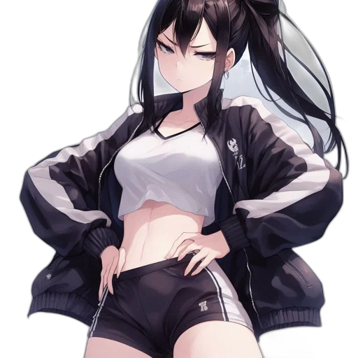 jacket, staff, weapon, dress transparent PNG cut-out