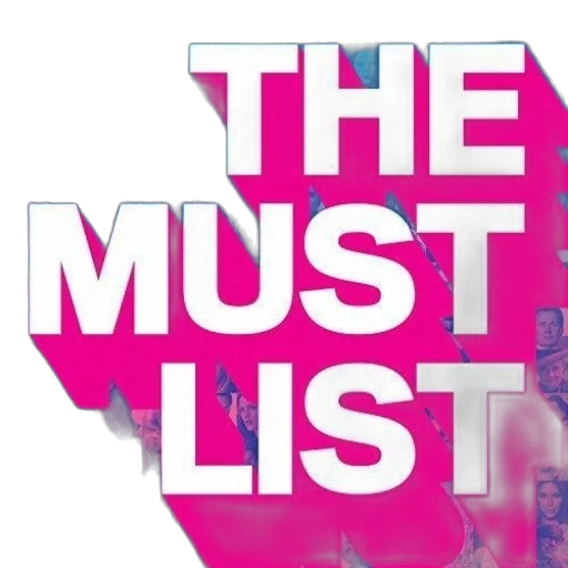 must, list, ranking, best transparent PNG cut-out