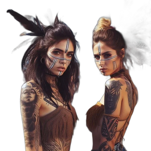fantasy art, concept art, comic book art, photorealistic transparent PNG cut-out