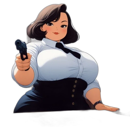 weapon, staff, dress, jacket transparent PNG cut-out