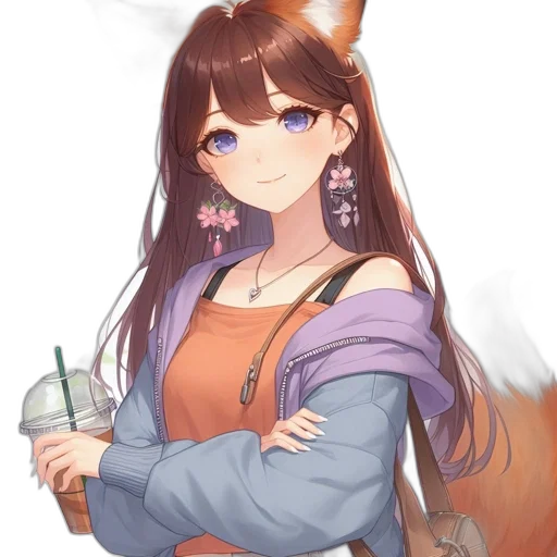 staff, animal, creature, dress transparent PNG cut-out