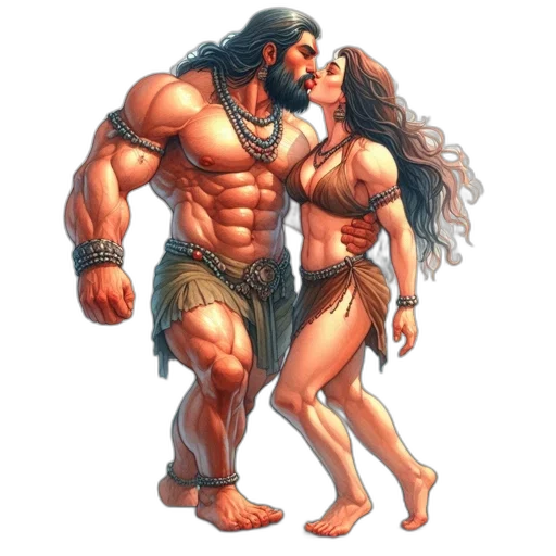 fantasy art, concept art, comic book art, pixel art transparent PNG cut-out