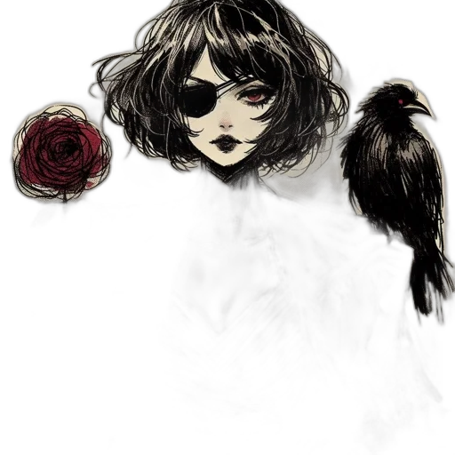 flower, mask, face, creature transparent PNG cut-out