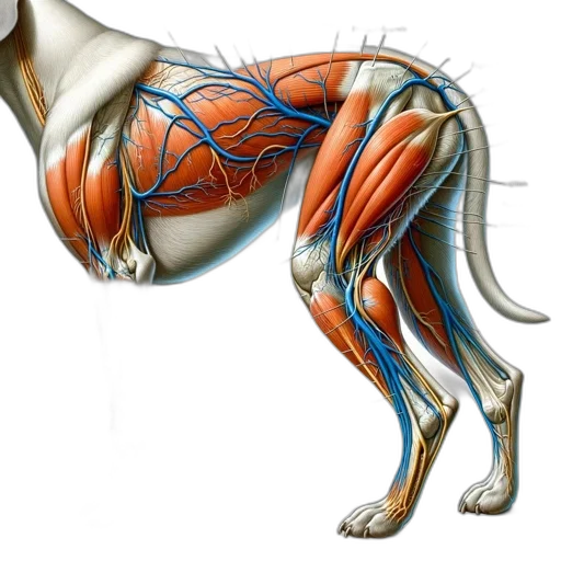 animal, detailed, anatomical, diagram transparent PNG cut-out