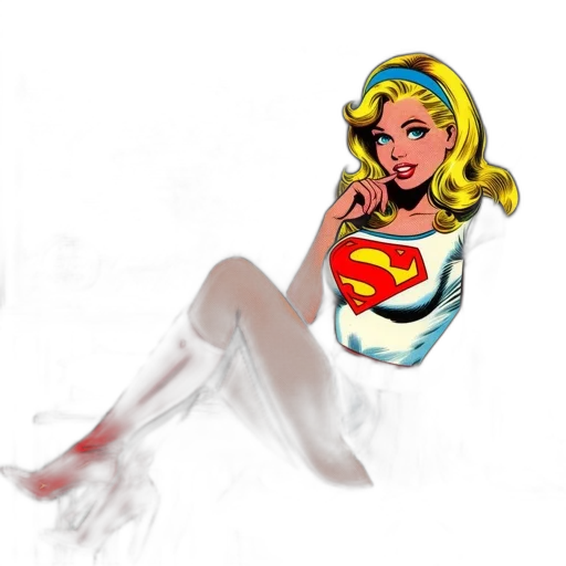 dress, comic book art, concept art, cartoon transparent PNG cut-out