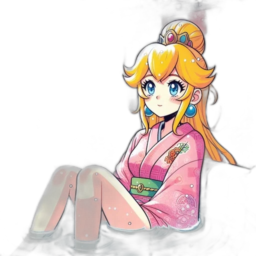 dress, staff, crown, weapon transparent PNG cut-out