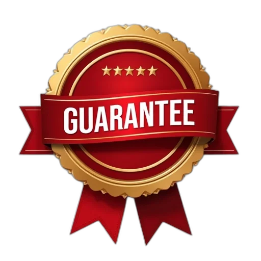 furniture, guarantee, label, red transparent PNG cut-out