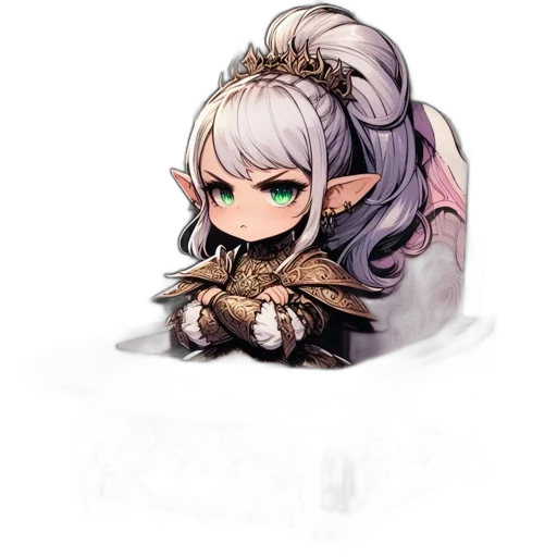 dragon, staff, weapon, creature transparent PNG cut-out