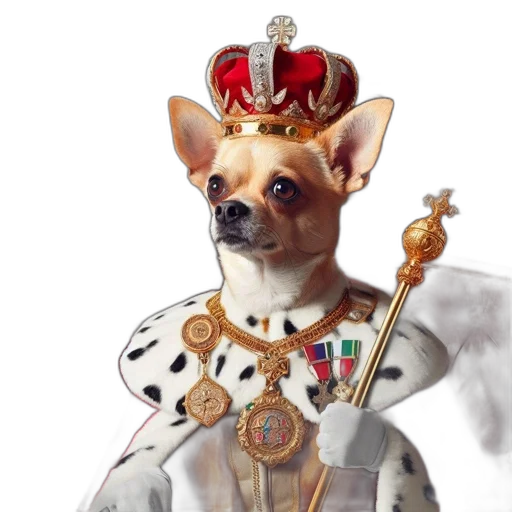 crown, staff, animal, jewelry transparent PNG cut-out