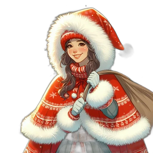 dress, hat, jacket, concept art transparent PNG cut-out