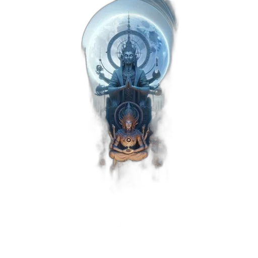 mask, bottle, creature, umbrella transparent PNG cut-out