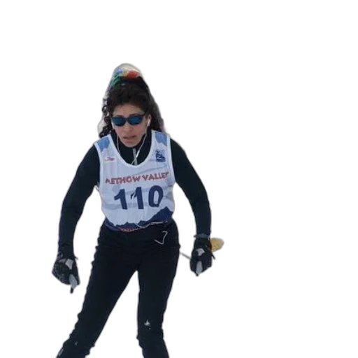 jacket, skier, wearing, number transparent PNG cut-out