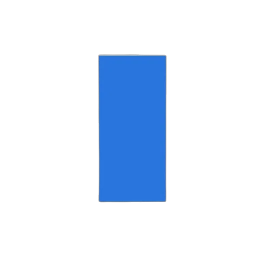 robot, pixel art, blue, monochrome transparent PNG cut-out