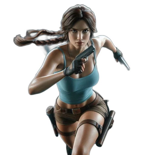 weapon, concept art, comic book art, 3d render transparent PNG cut-out