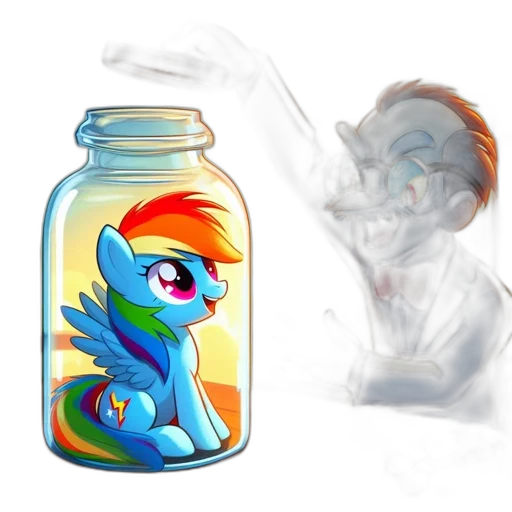 bottle, concept art, fantasy art, pixel art transparent PNG cut-out