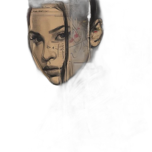 face, mask, jewelry, crown transparent PNG cut-out