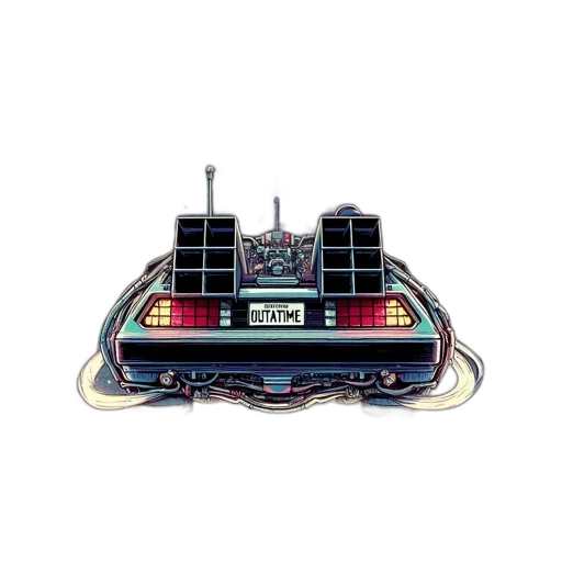 robot, car, crown, weapon transparent PNG cut-out
