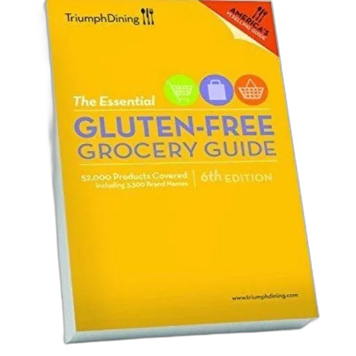 essential, gluten-free, grocery, guide transparent PNG cut-out