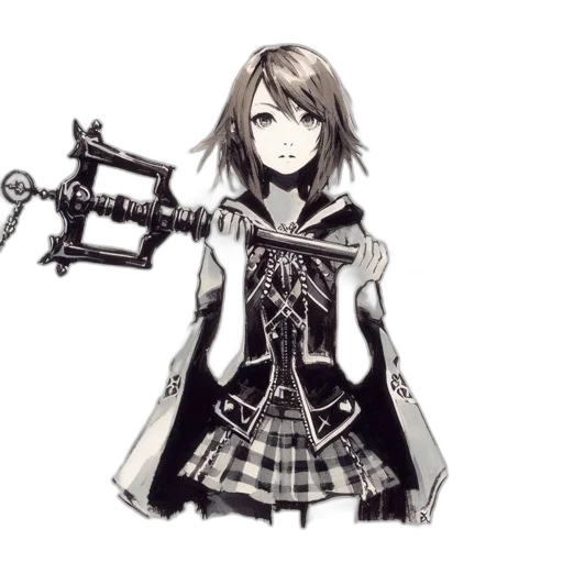 weapon, staff, sword, robot transparent PNG cut-out