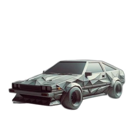 car, weapon, concept art, photorealistic transparent PNG cut-out