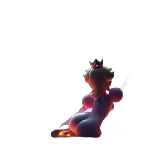 crown, dragon, creature, staff transparent PNG cut-out