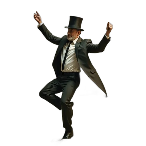 hat, jacket, staff, concept art transparent PNG cut-out