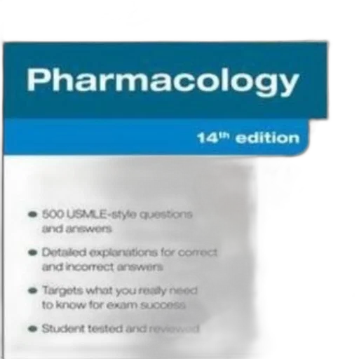 book, cover, pharmacology, test transparent PNG cut-out
