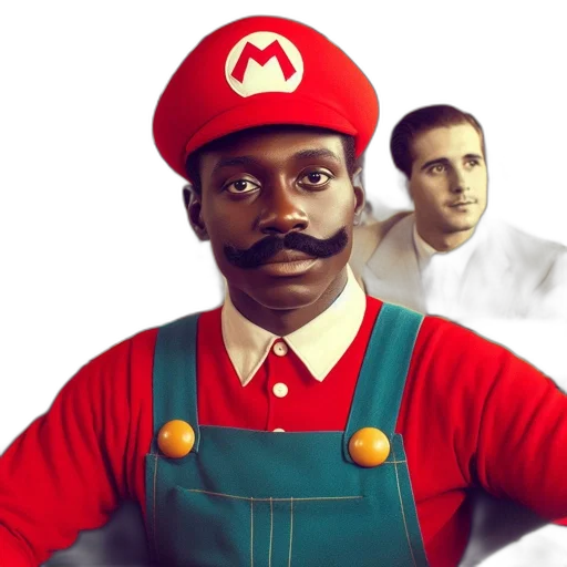 staff, hat, face, concept art transparent PNG cut-out