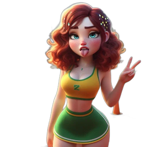 dress, concept art, 3d render, fantasy art transparent PNG cut-out