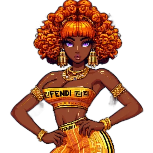pixel art, concept art, fantasy art, cartoon transparent PNG cut-out