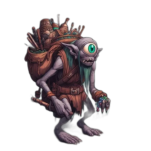 creature, robot, staff, animal transparent PNG cut-out