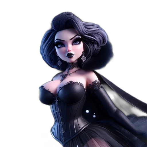 dress, fantasy art, concept art, comic book art transparent PNG cut-out