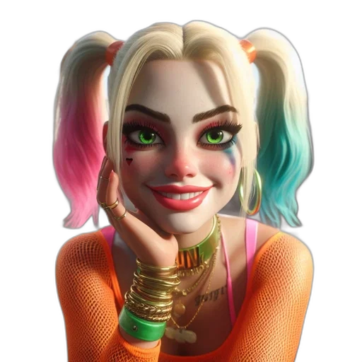 face, jewelry, concept art, cartoon transparent PNG cut-out