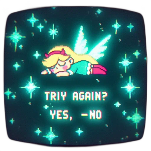 vaporwave, pixel art, concept art, neon lights transparent PNG cut-out