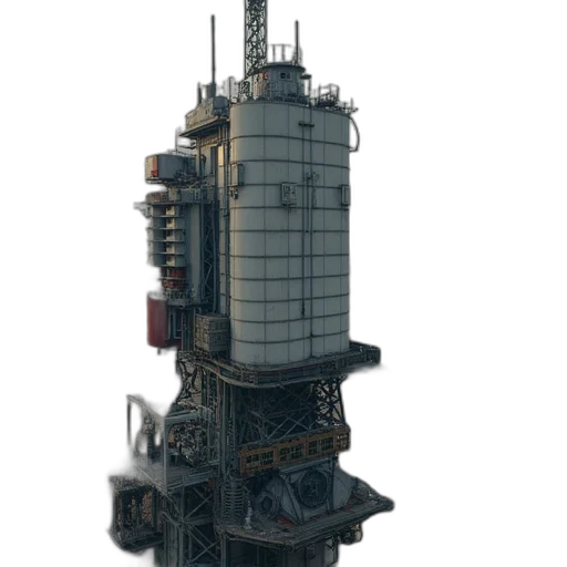 building, robot, weapon, bottle transparent PNG cut-out