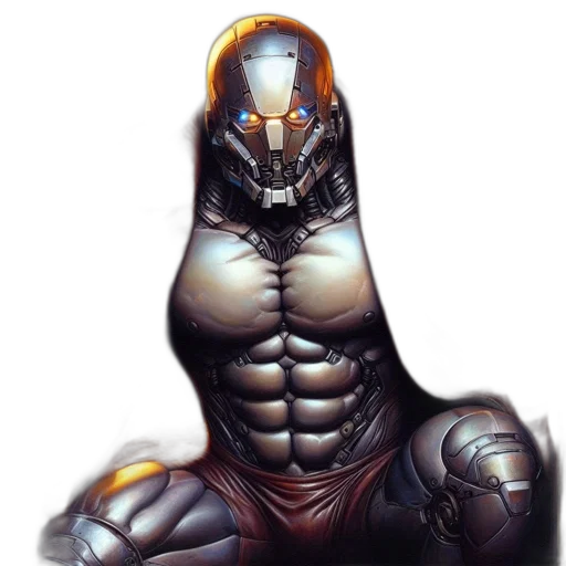 robot, creature, mask, animal transparent PNG cut-out