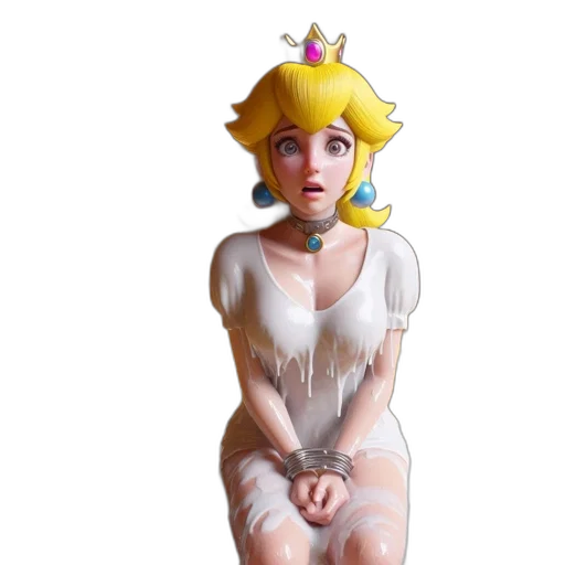 dress, crown, concept art, pixel art transparent PNG cut-out