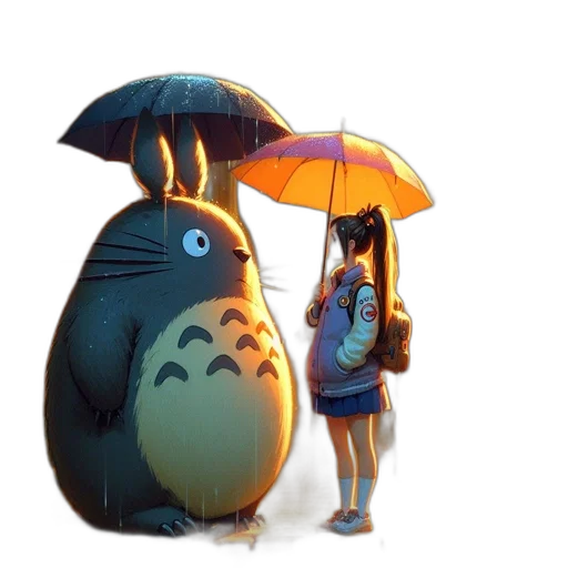 umbrella, dress, creature, jacket transparent PNG cut-out