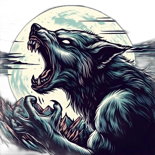 creature, animal, fantasy art, comic book art transparent PNG cut-out