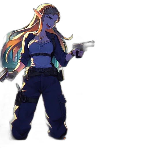 weapon, staff, concept art, vaporwave transparent PNG cut-out