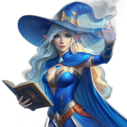 staff, hat, fantasy art, concept art transparent PNG cut-out