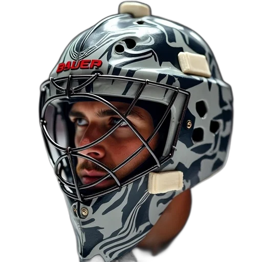 mask, face, 3d render, photorealistic transparent PNG cut-out