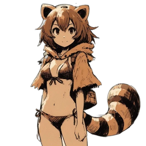 animal, staff, creature, dress transparent PNG cut-out