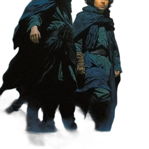 jacket, concept art, comic book art, fantasy art transparent PNG cut-out