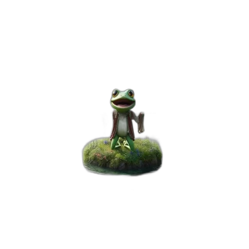 creature, staff, animal, hat transparent PNG cut-out