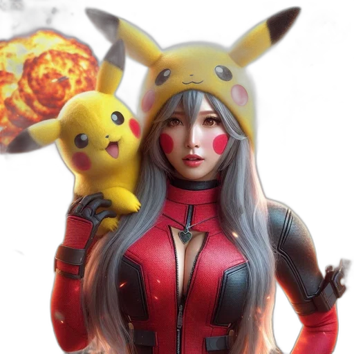 3d render, concept art, comic book art, fantasy art transparent PNG cut-out
