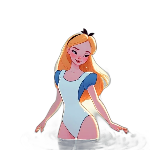 dress, cartoon, concept art, fantasy art transparent PNG cut-out